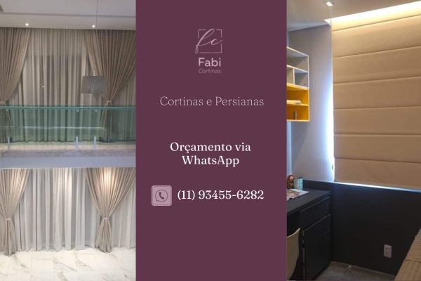 Cortinas e Persianas Chácara Morada Mediterrânea